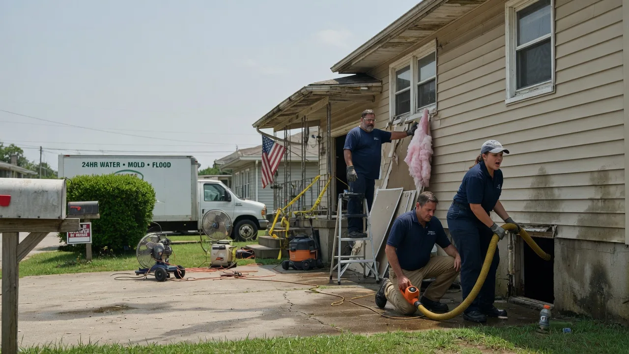 Water Damage Repair in Raleigh, MS near me